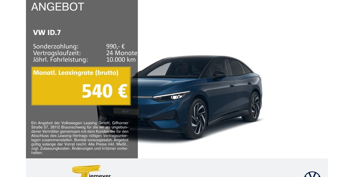 VW ID.7 5.528 km 53.260 &euro; Remscheid 42897