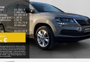 Skoda Karoq 104.548 km 16.950 &euro; Remscheid 42857