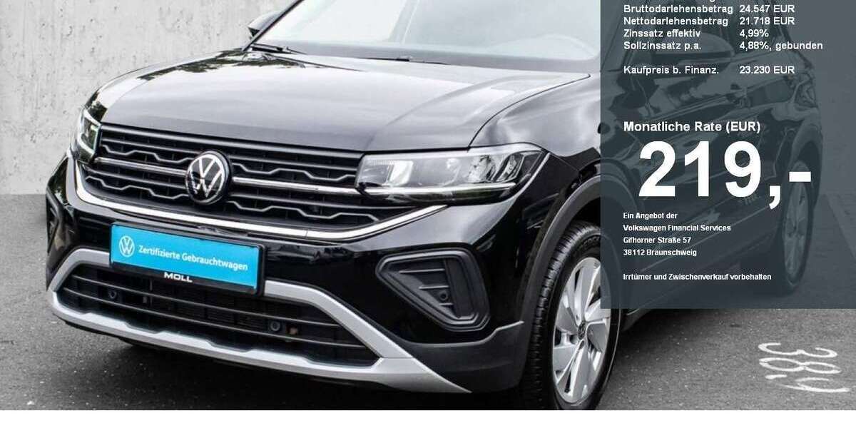 VW T-Cross 13.678 km 23.230 &euro; Düsseldorf 40474