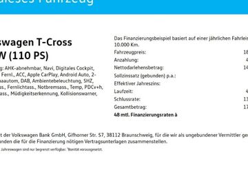 VW T-Cross 28.375 km 18.790 &euro; Wuppertal 42109