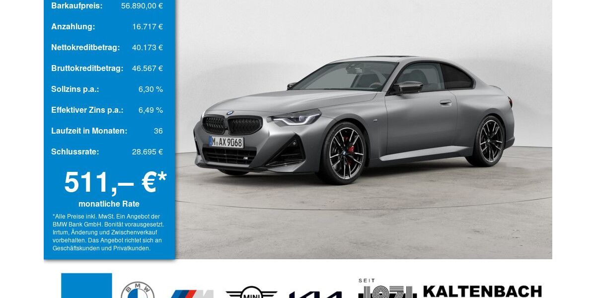 BMW M240i 7.081 km 56.890 &euro; Remscheid 42897