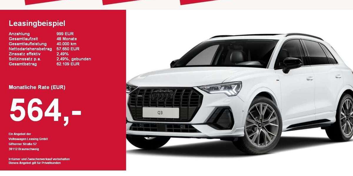 Audi Q3 12.168 km 57.650 &euro; Wermelskirchen 42929