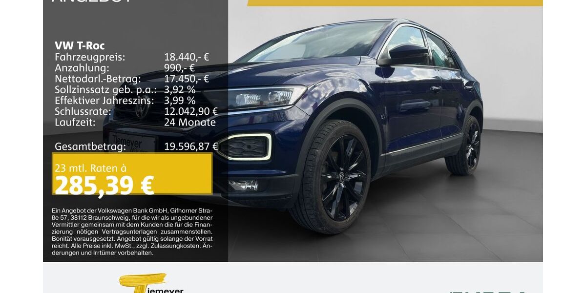 VW T-Roc 60.100 km 17.930 &euro; Remscheid 42857