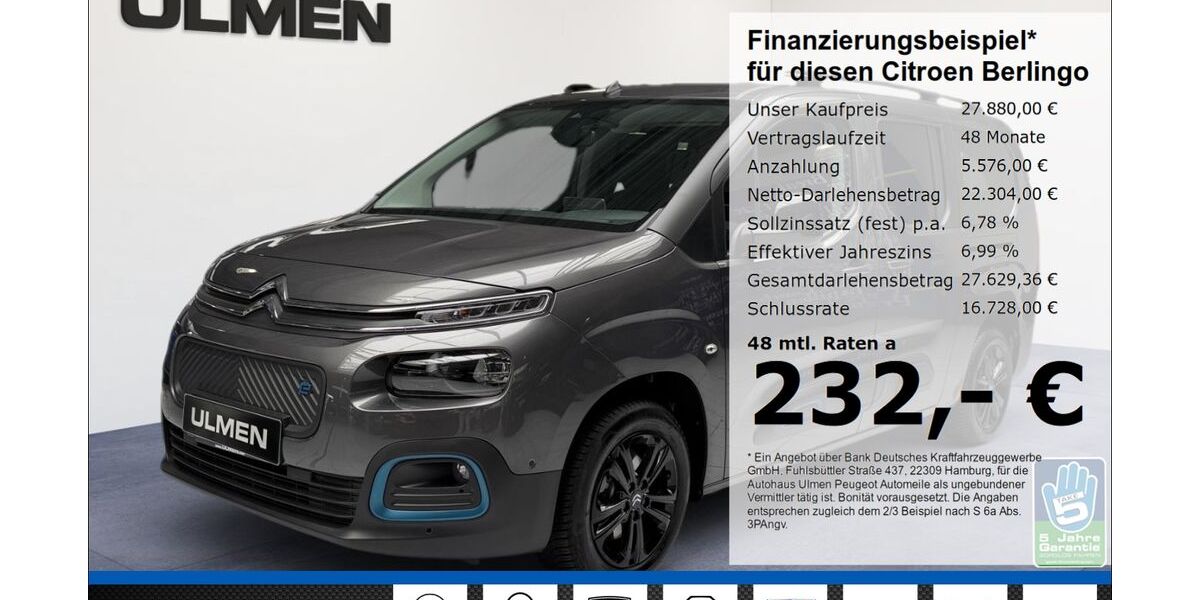 Citroen Berlingo 14.976 km 25.880 &euro; Düsseldorf 40233