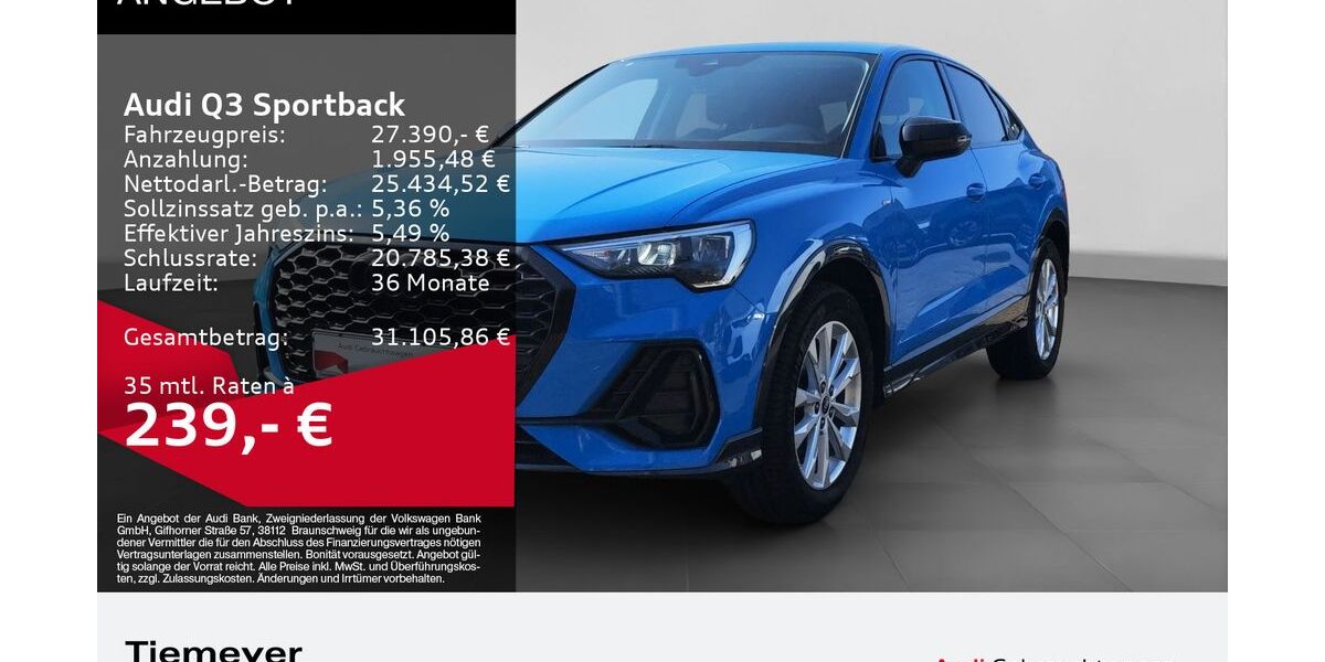 Audi Q3 23.997 km 27.390 &euro; Remscheid 42897