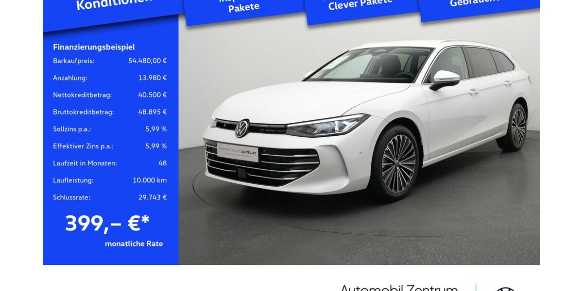 VW Passat 1.009 km 50.480 &euro; Leverkusen 51379