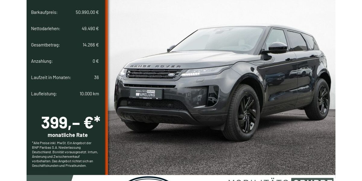Land Rover Range Rover Evoque 3.500 km 49.990 &euro; Engelskirchen 51766