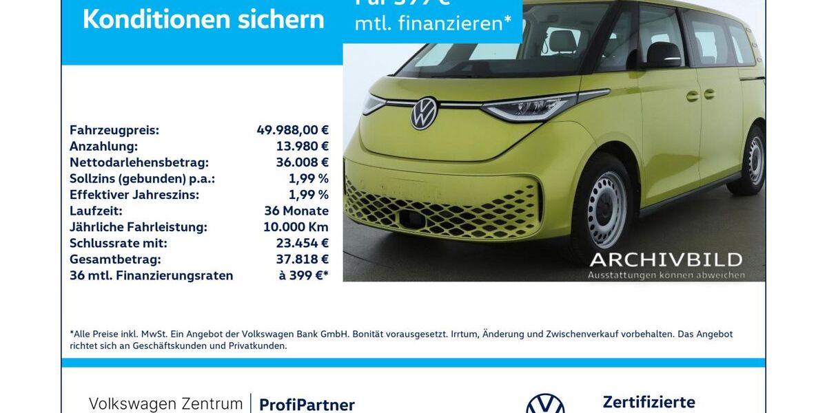 VW ID. Buzz 21.459 km 49.988 &euro; Leverkusen 51379