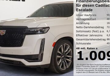 Cadillac Escalade 32.659 km 90.900 &euro; Düsseldorf 40231
