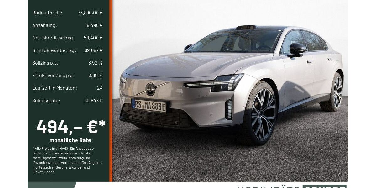 Volvo ES90 3.500 km 76.590 &euro; Remscheid 42855