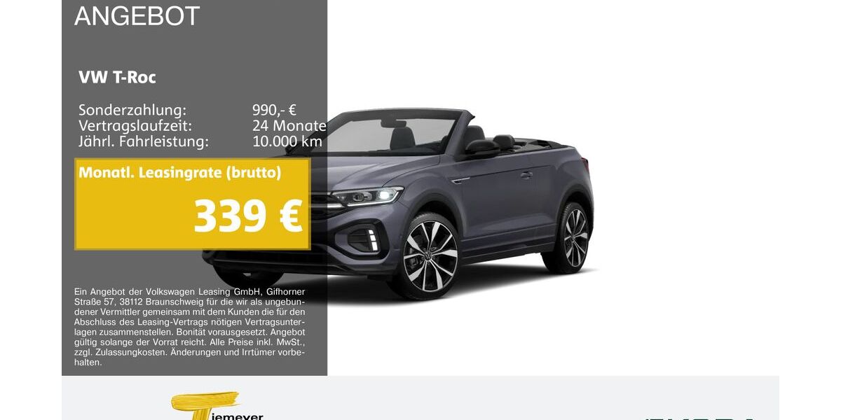 VW T-Roc 26.229 km 32.410 &euro; Remscheid 42857