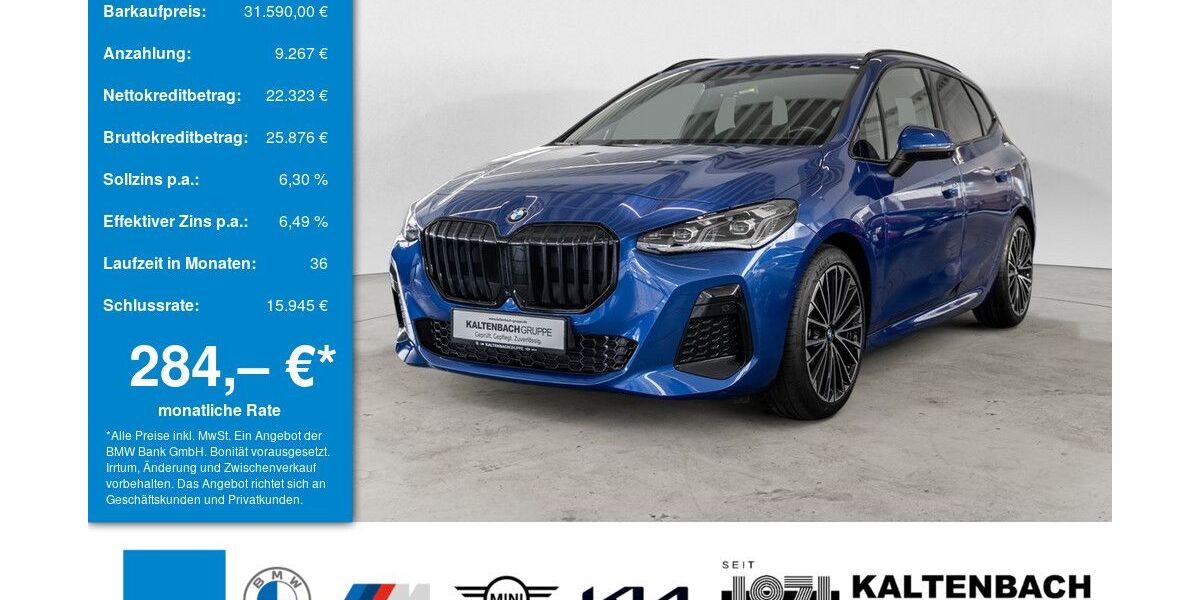 BMW 218 Active Tourer 28.537 km 31.290 &euro; Remscheid 42897