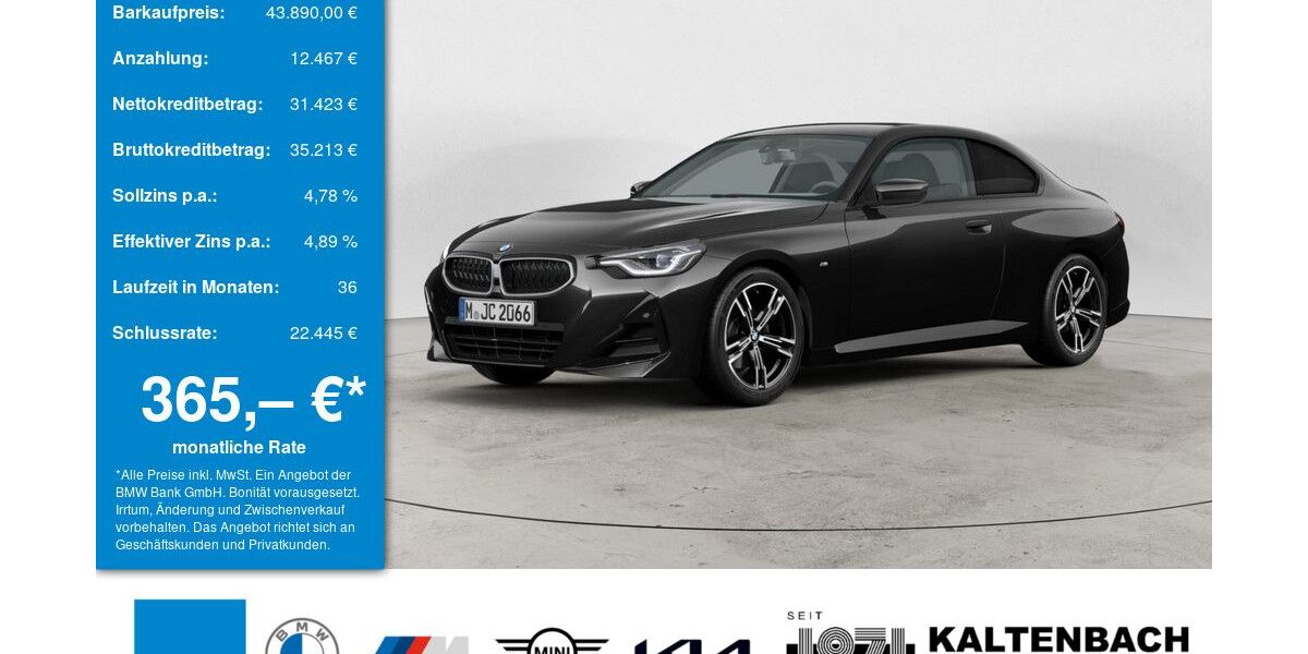 BMW 230 4.112 km 43.390 &euro; Remscheid 42897
