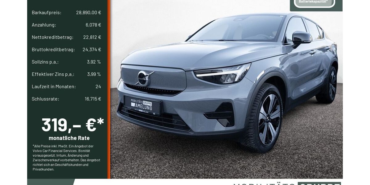 Volvo C40 46.408 km 27.890 &euro; Engelskirchen 51766