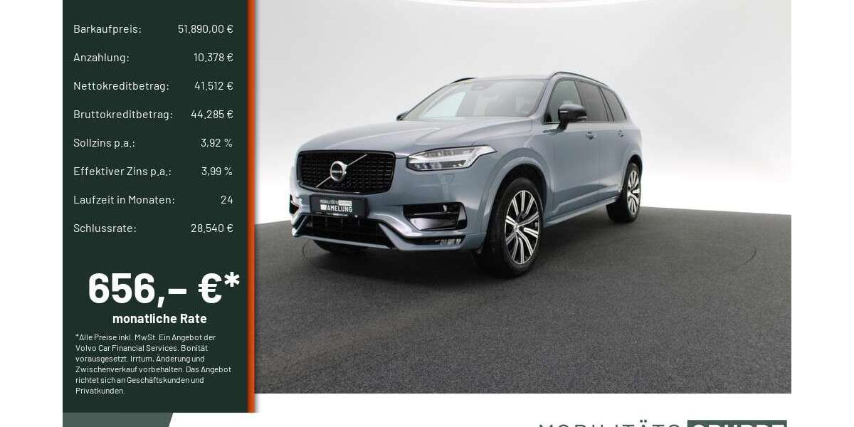 Volvo XC90 57.031 km 51.890 &euro; Engelskirchen 51766