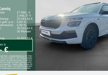 Skoda Kamiq 4.999 km 27.990 &euro; Remscheid 42857