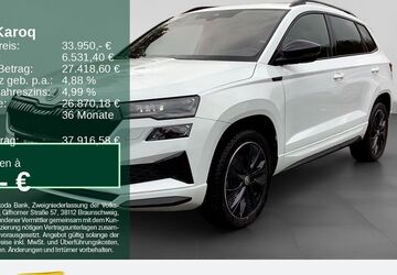 Skoda Karoq 10.649 km 33.950 &euro; Remscheid 42857