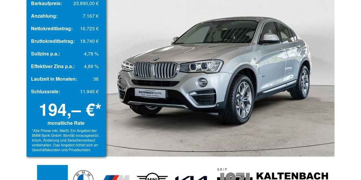 BMW X4 82.205 km 21.290 &euro; Remscheid 42897