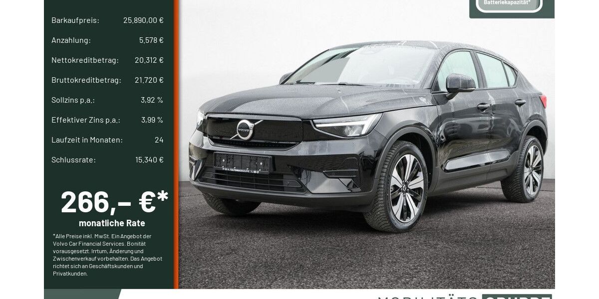 Volvo C40 29.828 km 25.890 &euro; Engelskirchen 51766