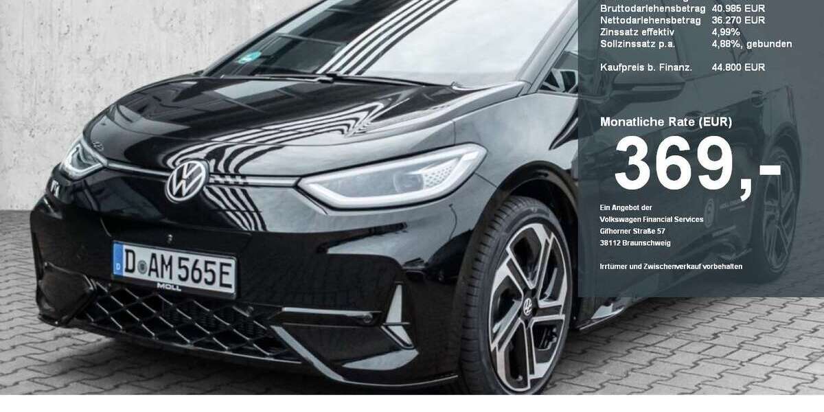 VW ID.3 10.000 km 44.800 &euro; Düsseldorf 40549