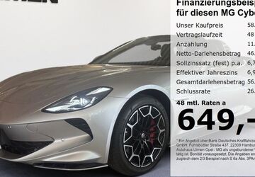 MG Cyberster 3.479 km 58.444 &euro; Düsseldorf 40231