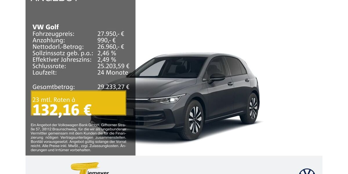 VW Golf 25.972 km 27.950 &euro; Remscheid 42897