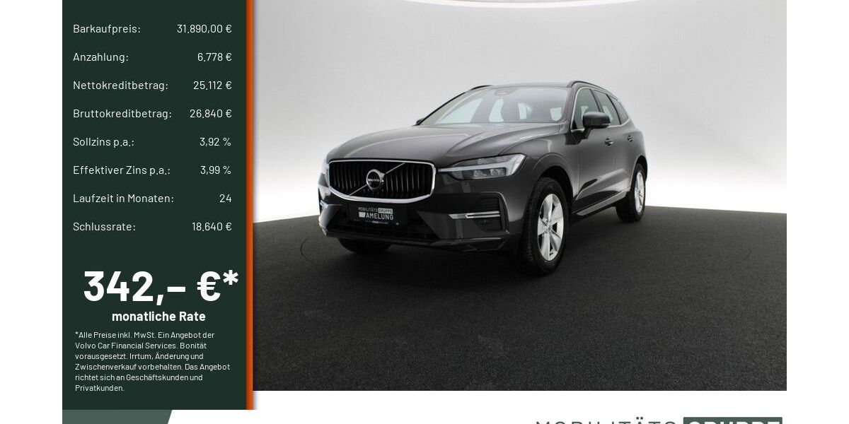 Volvo XC60 22.116 km 31.390 &euro; Engelskirchen 51766