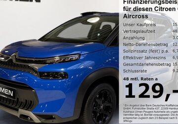 Citroen C3 Aircross 38.958 km 13.980 &euro; Düsseldorf 40233