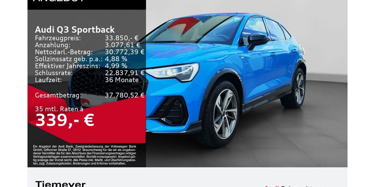 Audi Q3 27.243 km 33.470 &euro; Remscheid 42897
