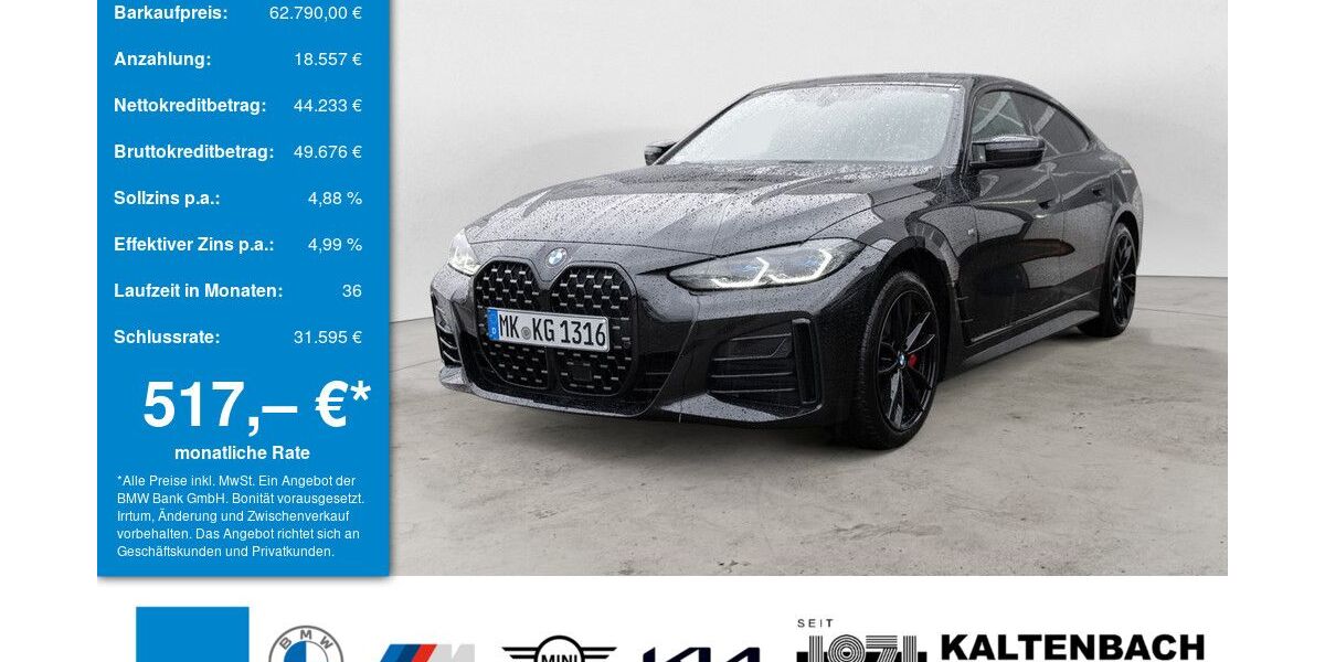 BMW 440 Gran Coupé 21.562 km 62.790 &euro; Remscheid 42897
